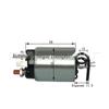 2130-47001 2114-37001 66-8105 SS-1211 131144 Válvula solenoide de partida 12V