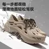 5.0 Zuecos de Suela Gruesa para Hombre, Uso Exterior de Verano, Nuevo Modelo 2026, Resistentes al Desgaste, Antideslizantes, Resistentes a Olores, Sandalias para Pesca y Conducir para Hombre