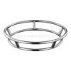 Oferta especial suporte de panela de aço inoxidável anel suporte de fogão suporte de panela de sopa tubo redondo tamanho grande médio pequeno suporte de caldeira camada dupla espesso e durável