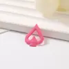 Pegatina de Tela de Doble Cara Corazón Hueco Segunda Dimensión Zapatos Ropa Bolsa Libro de Mano Joyería Decoración Accesorios Picas A