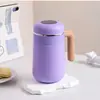 Copo de Água para Escritório com Logo Personalizado Copo de Viagem Portátil de Alto Valor Copo Térmico de Aço Inoxidável de Nicho High-End