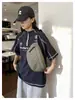 Bolsa Transversal Estilo U para Mulheres, Verão 2025, Bolsa Estilo Bolinho da Moda, Bolsa Transversal Pequena de Nylon Leve, Bolsa de Ombro Versátil