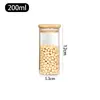 Pote de Vidro Selado Transfronteiriço Pote de Vidro Borossilicato para Chá Pote de Armazenamento de Frutas Secas Cereal Doce Pote de Vidro com Tampa