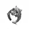 Anillo de moda dominante para hombre, ojo de diablo retro, anillo punk individual, anillo de personalidad para niños, joyería al por mayor