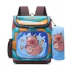 Mochila Transfronteriza 2026 Nuevo Ruso Niños y Niñas Cáscara Dura 3D Dibujos Animados Spider-Man Bolsa Infantil