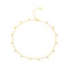 Pulsera de Cuentas de Acero de Titanio Joyería de Pulsera para Mujer Acero Inoxidable Inmarcesible ins Textura Europea y Americana Combinación Multicolor Tobillera