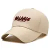 Boné de Beisebol Bordado com Letra Tridimensional Estilo Coreano Secagem Rápida Moda Casual Estilo Americano Versátil Unissex Chapéu de Sol