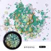 Celebridad de Internet Nuevo Color Mágico Transparente Diamante AB Liu Ding Cadena de Bolas de Acero Juego Mixto Joyería Taladro Decoración de Uñas Tridimensional