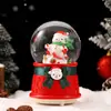 Bola de Nieve Automática Bola de Cristal Decoración del Hogar Carrusel Caja de Música, Exquisita Caja de Música como Regalo de Cumpleaños para Niños