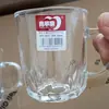 Xícara de Chá de Vidro Maçã Verde com Alça, Xícara de Chá Resistente ao Calor, Copo de Vidro, Copo Prático, Copo para Beber com Alça, 220ml