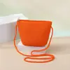 Bolso de Paja de Verano Bolso de Paja Tejida de Playa Nuevo 2025 Bolso de Playa para Niña Bolso Pequeño Cruzado para Teléfono Móvil Estilo de Lujo Accesible