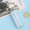 Nueva Taza Creativa para Café Frío de Boca Pequeña con Compartimento Transparente para Té, Aislamiento de Doble Pared de Acero Inoxidable, Taza Deportiva Portátil para Exteriores