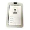 Venta Directa de Fábrica Insignias de Trabajo de Silicona Se Pueden Imprimir con Logo Portatarjetas de Plástico Blando Insignia de Fábrica Insignia Escolar Tarjeta de Pase de Invitado Tarjeta de Identificación