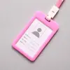 Porta-Cartão, Cordão para Crachá de Identificação, Porta-Crachá de Identificação Dupla Face, Porta-Crachá de Identificação Transparente Marca de Fábrica, Crachá de Identificação Escolar de Estudante, Crachá de Identificação de Trabalho, Atacado