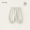 Roupa Infantil Bangxuan Outono Calça de Moletom Estilo Coreano Calça Jogger para Meninas Calças Casuais Calça Esportiva para Meninas Calça Longa Calça de Bebê