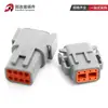 Conector Automotivo Dtm06-2S Conector à Prova d'Água Dtm04-12Pa Plug de Acoplamento Soquete Macho e Fêmea