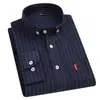 Camisa informal de manga larga con solapa y rayas japonesas para hombre, primavera y verano, cárdigan para hombre, venta al por mayor