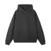 2026 Nuevo Modelo Sudadera Pesada de 400g con Doble Capucha Unisex Sin Cordones Hombros Caídos Corte Holgado Versátil Manga Larga Top Chaqueta