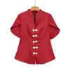 Moda femenina europea y americana transfronteriza AliExpress súper ventas top casual de manga corta con botones