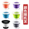 Cubo de Almacenamiento para el Hogar, Contenedor de Plástico para Lavar Pinceles, Contenedor para Enjuagar Pinceles, Cubo de Agua Especial para Estudiantes de Arte, Cubo de Agua de Silicona, Cubo de Agua para Pintura Tradicional China