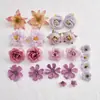 Flor Artificial Lirio Flor de la Suerte Set Kit de Materiales DIY Adorno para el Cabello Estilo Antiguo Paquete de Dolor Decoración Props de Fotografía Gu Mei