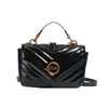 2026IMJK Bolso de Moda Nuevo para Mujer, Bolso de Mano Urbano Simple de Piel de Vaca de Primera Capa, Bolso Cruzado de Alta Gama Popular