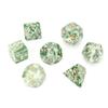 Dados Poliedros Naturales Verdes Piedra Punta Venta al por Mayor Dnd Dungeons and Dragons Juego de Mesa Juego de Ocio Dados Z05 Set