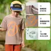 [100% Algodón] Ropa Infantil Cotton Hall Camiseta de Manga Corta Infantil 100% Algodón Tops para Niños y Niñas Clase a Antibacteriano Efecto Refrigerante