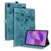 Funda de Cuero Adecuada para Tableta Tecno Megapad Pro Lenovo Tab 10.1 2025 Gato Sakura con Porta Tarjetas