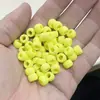 Cuentas de Agujero Grande, Cuentas de Barril, Cuentas Sueltas Acrílicas de Colores Dulces de Colores Variados, Accesorios para Enhebrar Manualidades DIY para Niños al por Mayor