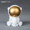 Estilo INS Astronauta Dorado Plateado Muñeco Astronauta Adornos Tema Planeta del Universo Decoración de Pastel