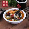 Modelo de Comida, Modelo de Comida, Molde de Comida, Camarones Cocidos, Cerdo Estofado, Utensilios para Estufa Integrada, Platos Falsos