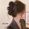2026 Novo Prendedor de Cabelo Garra para Mulheres de Alto Padrão Exquisito Presilha de Cabelo em Acrílico Estilo Coreano Grampo de Cabelo Primavera e Verão Elegante Fashionable Presilha Tubarão