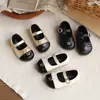 Estilo Lolita Primavera e Outono 2026 Sapatos de Couro de Princesa da Moda para Meninas Sapatos Individuais de Solado Macio para Crianças Estilo Coreano Presente