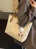 Bolso Tote Casual de Gran Capacidad Sense de Alta Gama para Mujer 2024 Nuevo Estilo Simple Moda Bolso para Ir al Trabajo Nicho Versátil Bolso de Hombro
