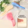 Nuevo Peine Masajeador de Pies de Huiyun, Peine Hueco para Peinar el Cabello, Peine Esponjoso para Peinar, Peine con Nervaduras, Doble Uso para Cabello Seco y Húmedo, Cabello Suave