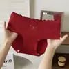 Ropa Interior de Algodón Puro para Niñas con Estampado Floral Dulce, Antibacteriana, Refuerzo 100% Algodón, Estilo Nuevo, Estampado Lindo de Puntos, Bragas Triángulo sin Costuras para Niñas