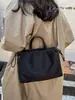 Bolso de Mano Plegado Suave Estilo Coreano Novedad Primavera 2026 Bolso Cruzado de Gran Capacidad Bolso de Hombro de Cuero PU de Alta Gama