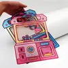 Bolsa de Tela Máquina de Peluches, Bolsa de Regalo Festivo de Dulces y Snacks para Jardín de Infancia, Bolsa de Navidad, Bolsa de Regalo de Dibujos Animados