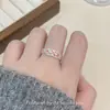 Nuevo Anillo de Cometa Colorido Estilo Chino Imitación Esmalte para Mujer, Elegante y Exquisito, Lujo Ligero con un Sentido de Diseño Único, Anillo para Dedo Índice con un Toque de Alta Gama