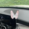 Decoração aromaterapia saída de ar console central carro borboleta móvel enfeites de carro acessórios de carro curativos borboleta criativa