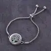 Regalo novia acero titanio hueco aromaterapia abierto pulsera aceite esencial tamaño ajustable europeo y americano pulsera perfume moda