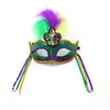 Carnaval Mardi Gras Máscara de Media Cara Fiesta Máscara para Ojos Transfronteriza Brasil Nueva Orleans Joyería Accesorios Ropa
