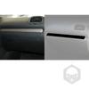 Aplicable a 08-12 Volkswagen Golf 6mk6 Tira Decorativa de Control Central Negro Piano Negro Brillante Accesorios Decorativos para Modificación de Interior de Coche
