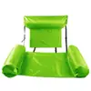 Nueva Silla Inflable Flotante con Estampado de Amazon, Flotador con Respaldo para Adultos, Cama Flotante Plegable de 3 Tubos para Piscina