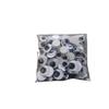 Fabricante de Embalagens Pequenas Venda Direta Artesanato de Plástico Preto e Branco Patch de Olho Móvel Quebra-Cabeça Adesivo Artesanal DIY