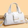 Bolsa feminina de designer três compartimentos bolsa de ombro mensageiro para mães de meia-idade bolsa feminina nova de alta qualidade superfície brilhante