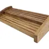 Estante de exhibición de medallas artesanía de madera, estante de almacenamiento de medallas para montar en la pared, caja de almacenamiento, artículos de almacenamiento