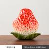 Frasco de Verduras y Frutas de Simulación Cerámica Creativo Atrezzo Modelo Adornos Decorativos Durazno Naranja Frasco de Té Pequeño Frasco Sellado