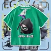 2026 Festa do Ovo Pequeno Barqueiro Negro Camiseta de Manga Curta de Verão para Meninos Algodão Puro Tendência Legal Estilosa Blusa Infantil de Meia-Manga